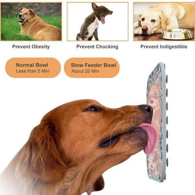 PAISEN Custom Silikon Pet Dog Lick Pad Mat Mudah untuk membersihkan cangkir hisap untuk makan yang sehat dari anjing kucing pet mangkuk feeders