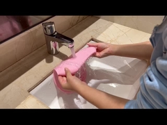 Bib Silikon Pribadi Lembut BPA Gratis, Oto Penangkap Makanan Silikon Tahan Air